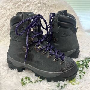 Montrail Womens Hiking Outdoor Mountaineering Boots Lace Up Leather Suede sz 6.5